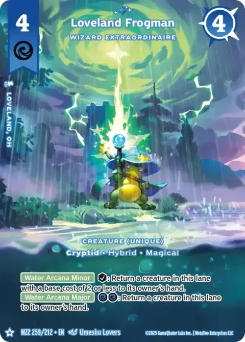 Loveland Frogman card