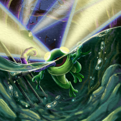 A Tale of the Flashlight Frog