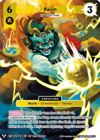MZ2 229 Raijin InRhythm