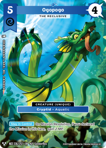 MZ2 236 Ogopogo TheReclusive