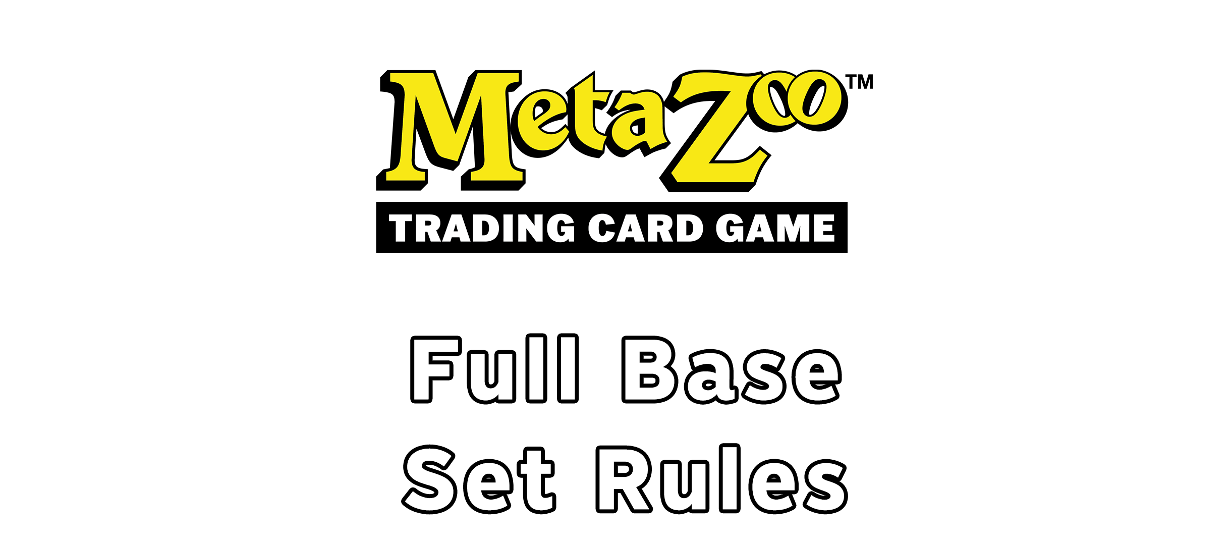 Full Base Set Rules