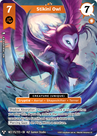 MZ3 175 StikiniOwl