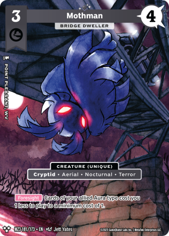 MZ3 181 Mothman BridgeDweller