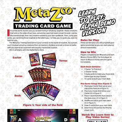 Quick Play Demo Rules
